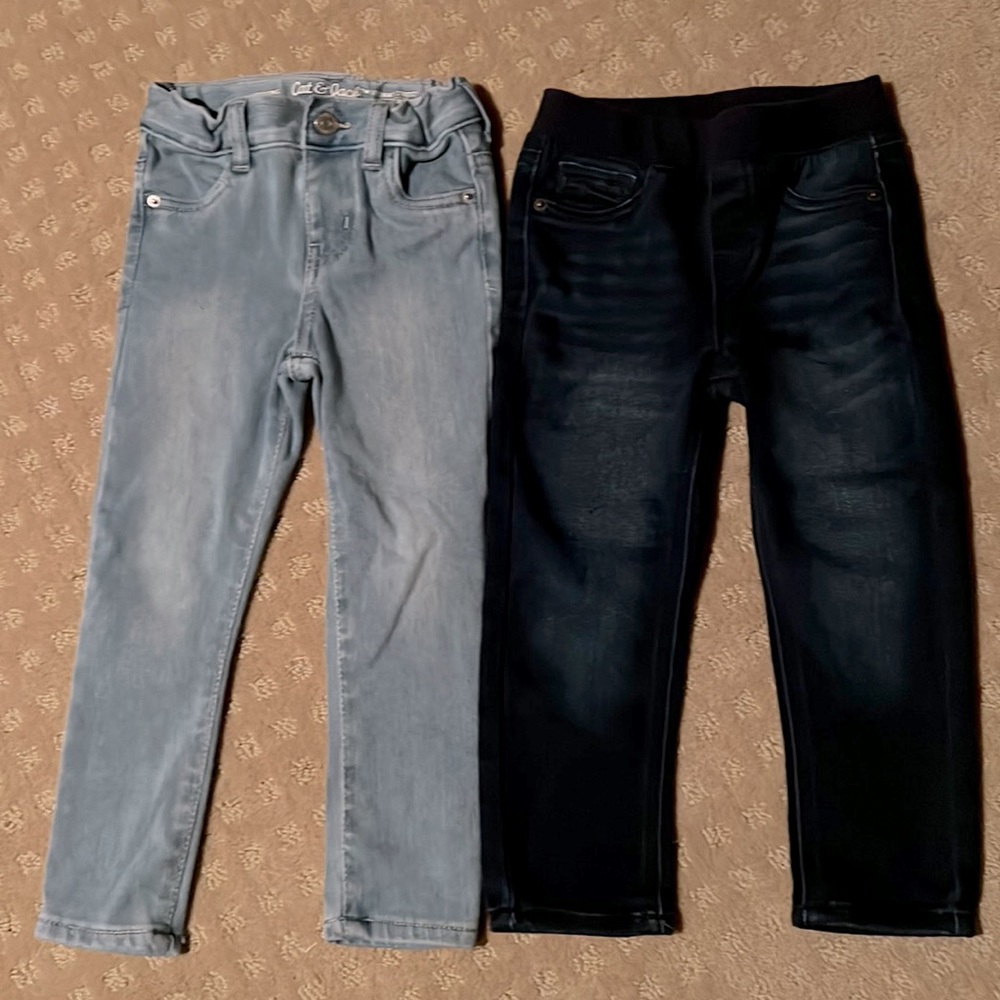 Cat & Jack toddler jeggings. Toddler size girls 3T